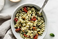 5-Ingredient Pesto Pasta Salad Recipe for Quick Summer Meals
