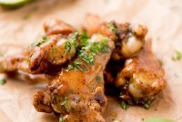 Citrus Tequila-Lime Chicken Wings Recipe for Game Day