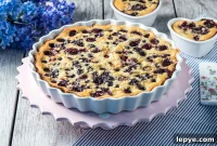 Cherry Blueberry Clafoutis Recipe: Rustic French Cherry-Berry Tart