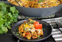 Cheesy Mexican Beef and Rice Casserole Recipe
