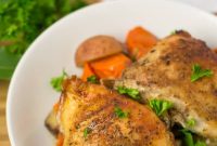 Herb-Roasted Slow Cooker Chicken Recipe for Tender, Flavorful Meals