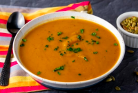 Roasted Butternut Squash Soup Recipe for the Big Green Egg Grill