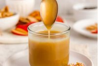 DIY Smooth Caramel Dip Recipe Without Condensed Milk