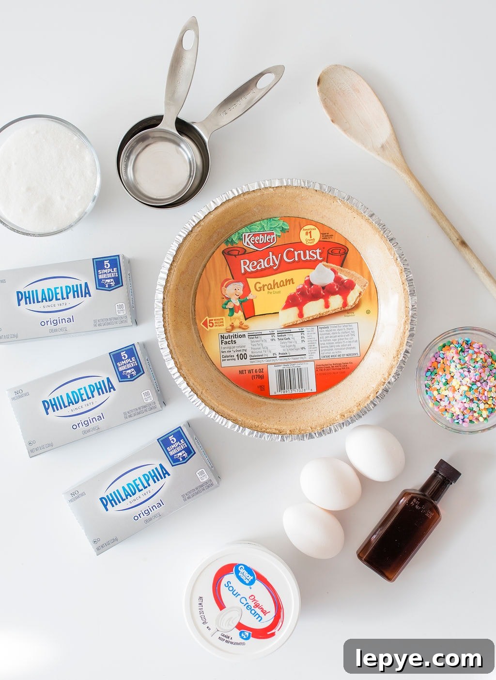 Confetti Birthday Cheesecake Recipe: Moist, Creamy & Festive 4 pie ingredients