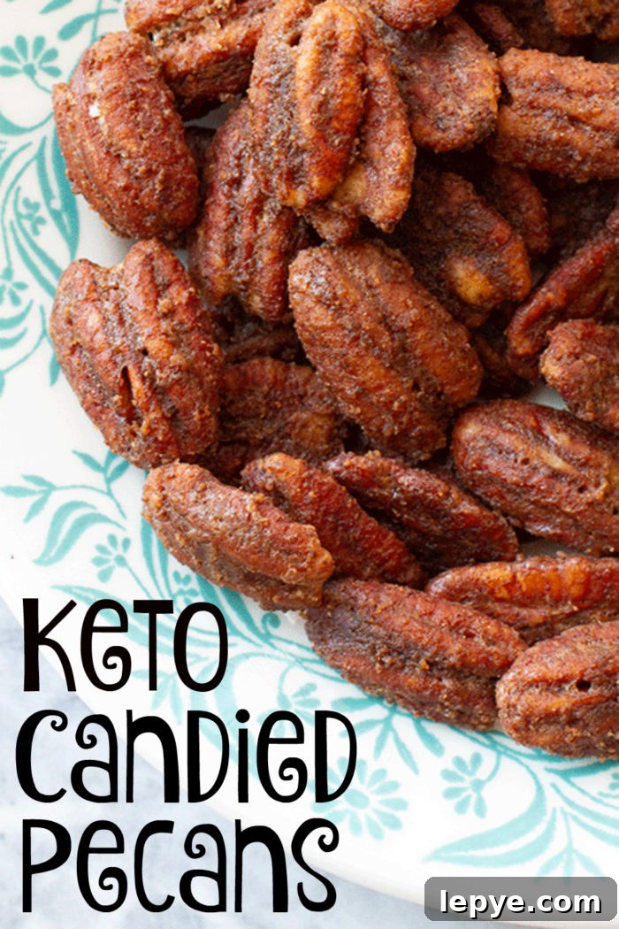 Keto Candied Pecans Recipe: Low-Carb Sweet Pecans for Snacks 5 Keto Candied Pecans