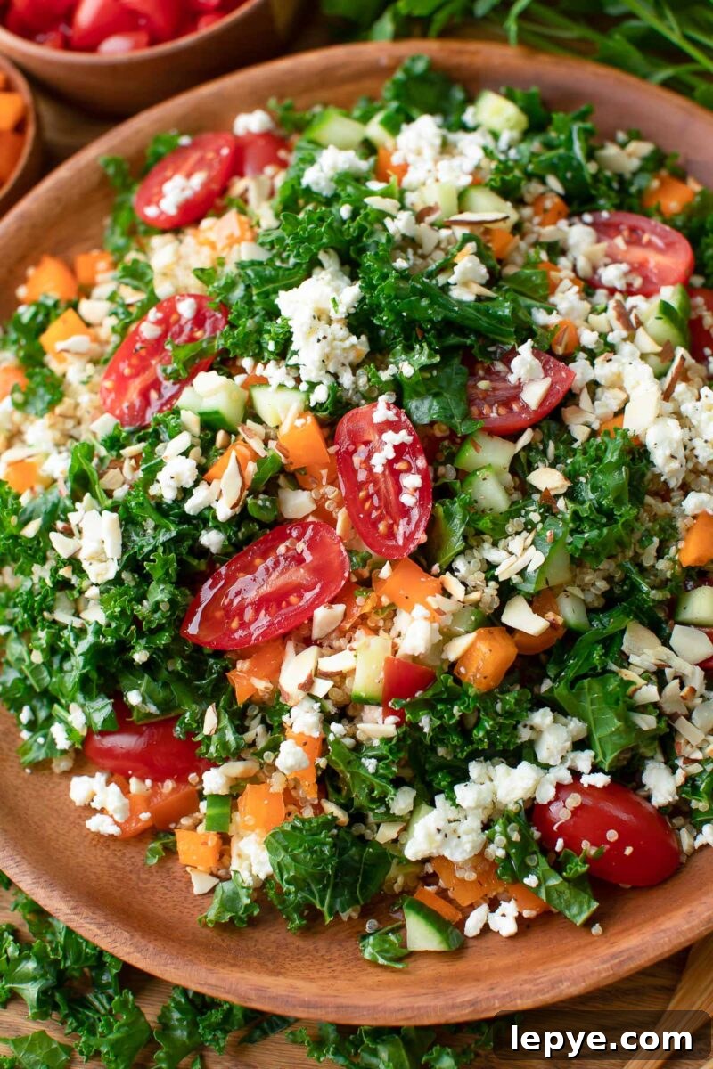 Mediterranean Kale Salad