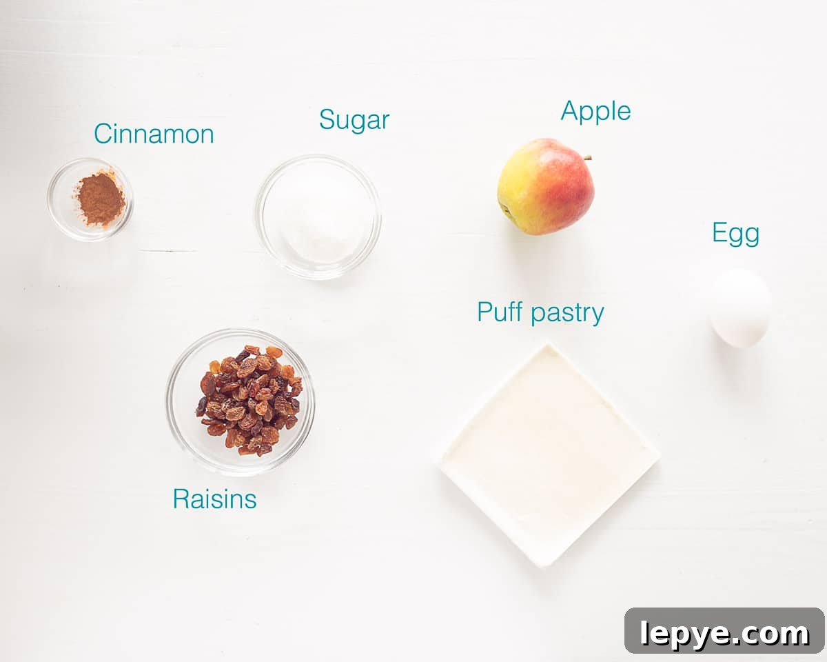Dutch Appelflappen (Apple Turnovers) — Traditional Recipe & Tips 3 Ingredients Appelflappen Dutch Apple Turnovers on a white background with text overlay