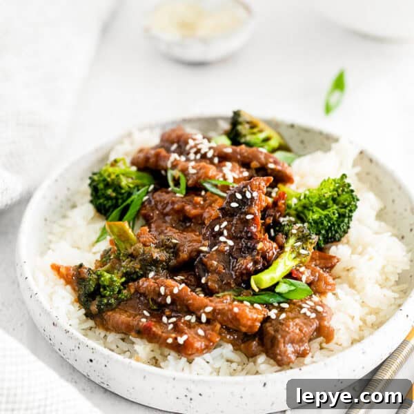 Instant Pot Mongolian Beef