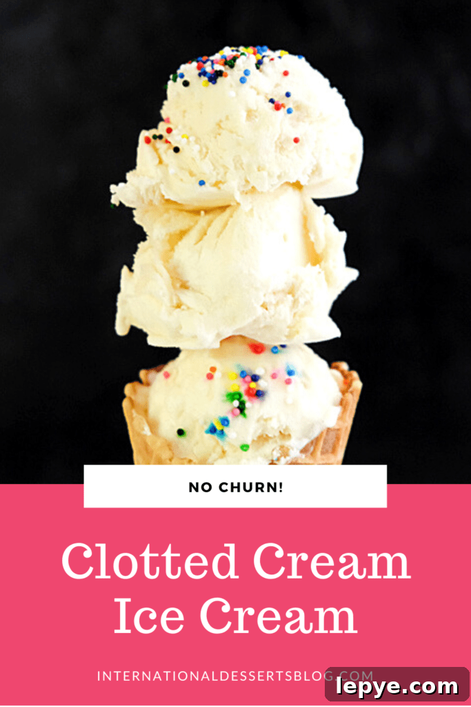 Clotted Cream Ice Cream image