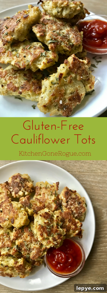 Crispy Cauliflower Tots: Gluten-Free Snack Recipe 5 gluten-free cauliflower tots