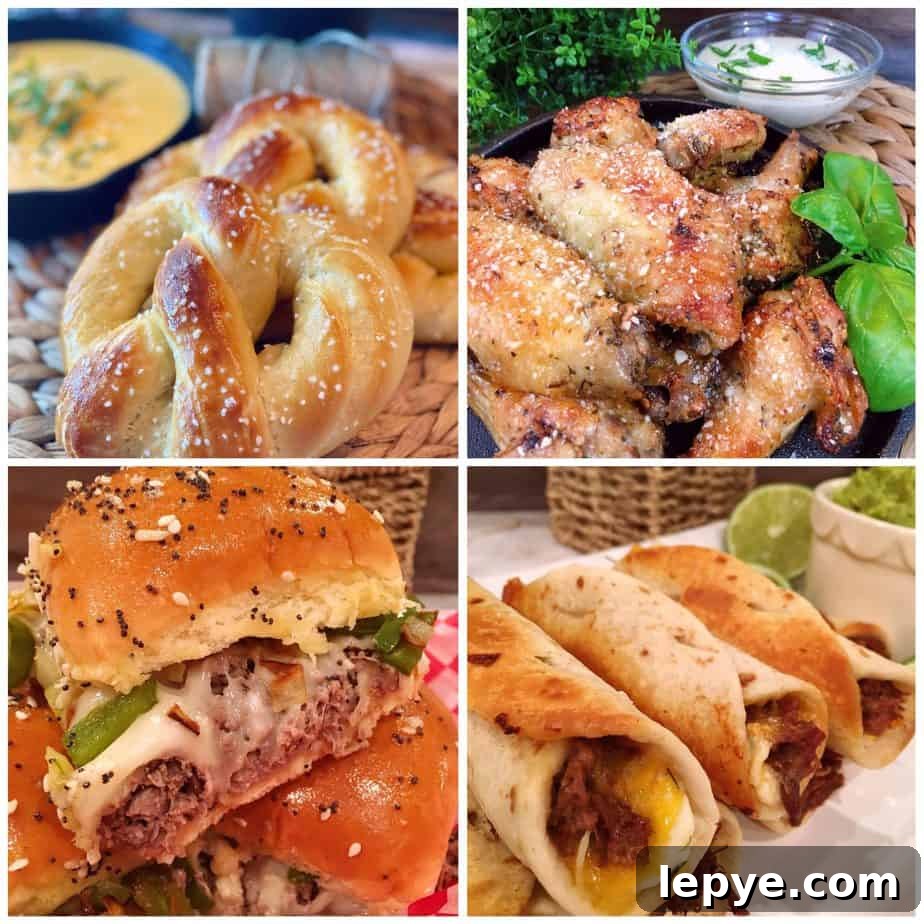 Top Game Day Finger Food Recipes Fans Love 2 Game Day Finger Food Collage