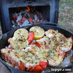 parmesan crusted lobster tails