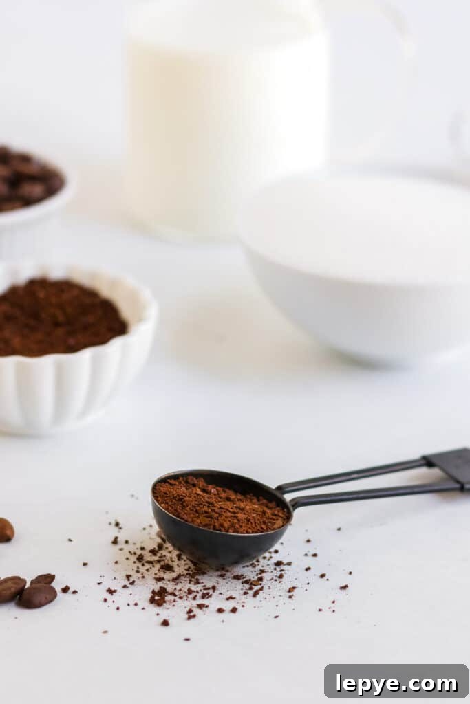 Whipped coffee step
