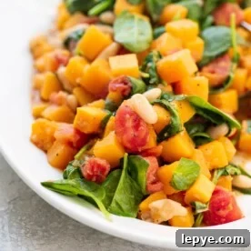 Butternut Squash and White Bean Ragout