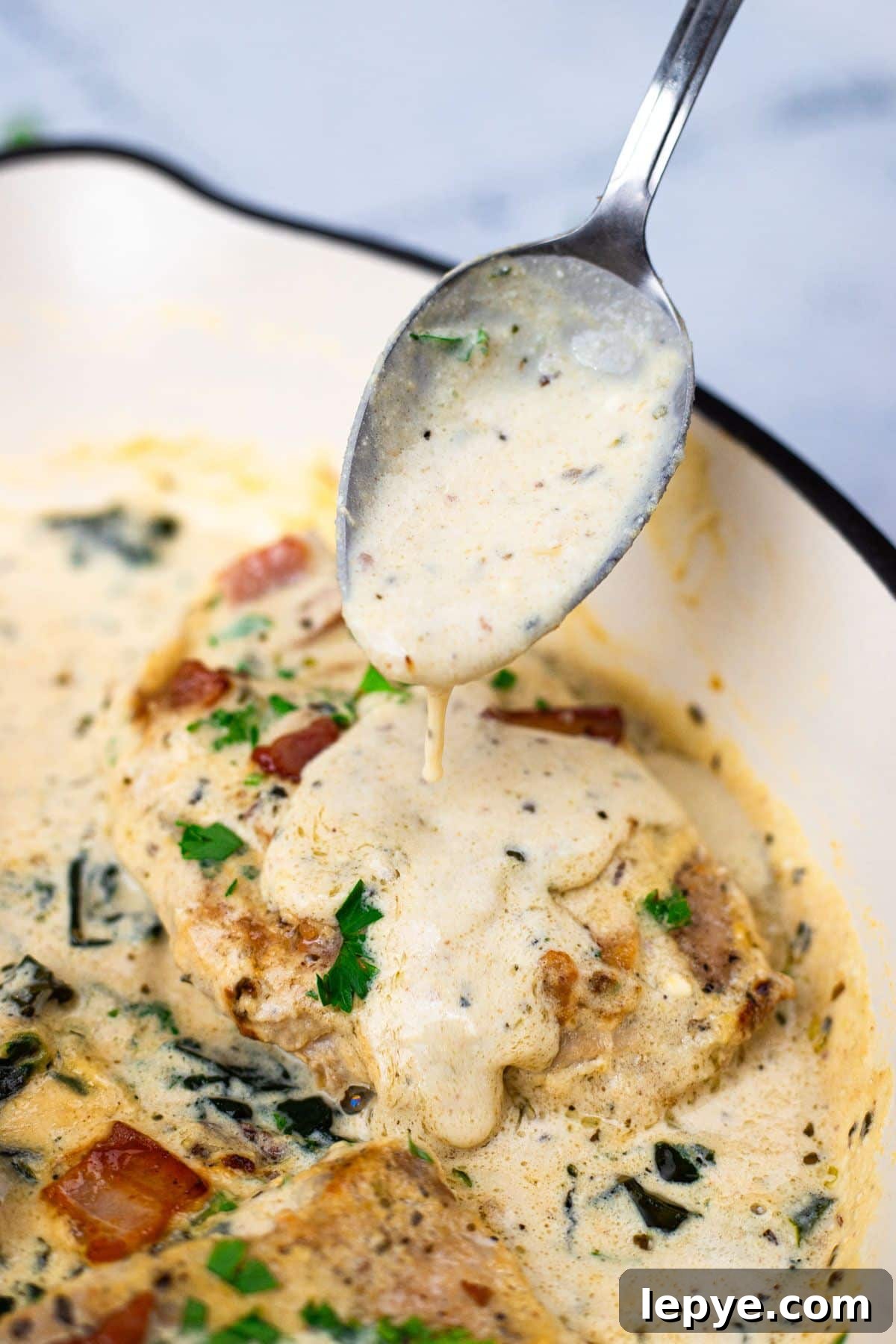 Creamy Dijon Pork Chops