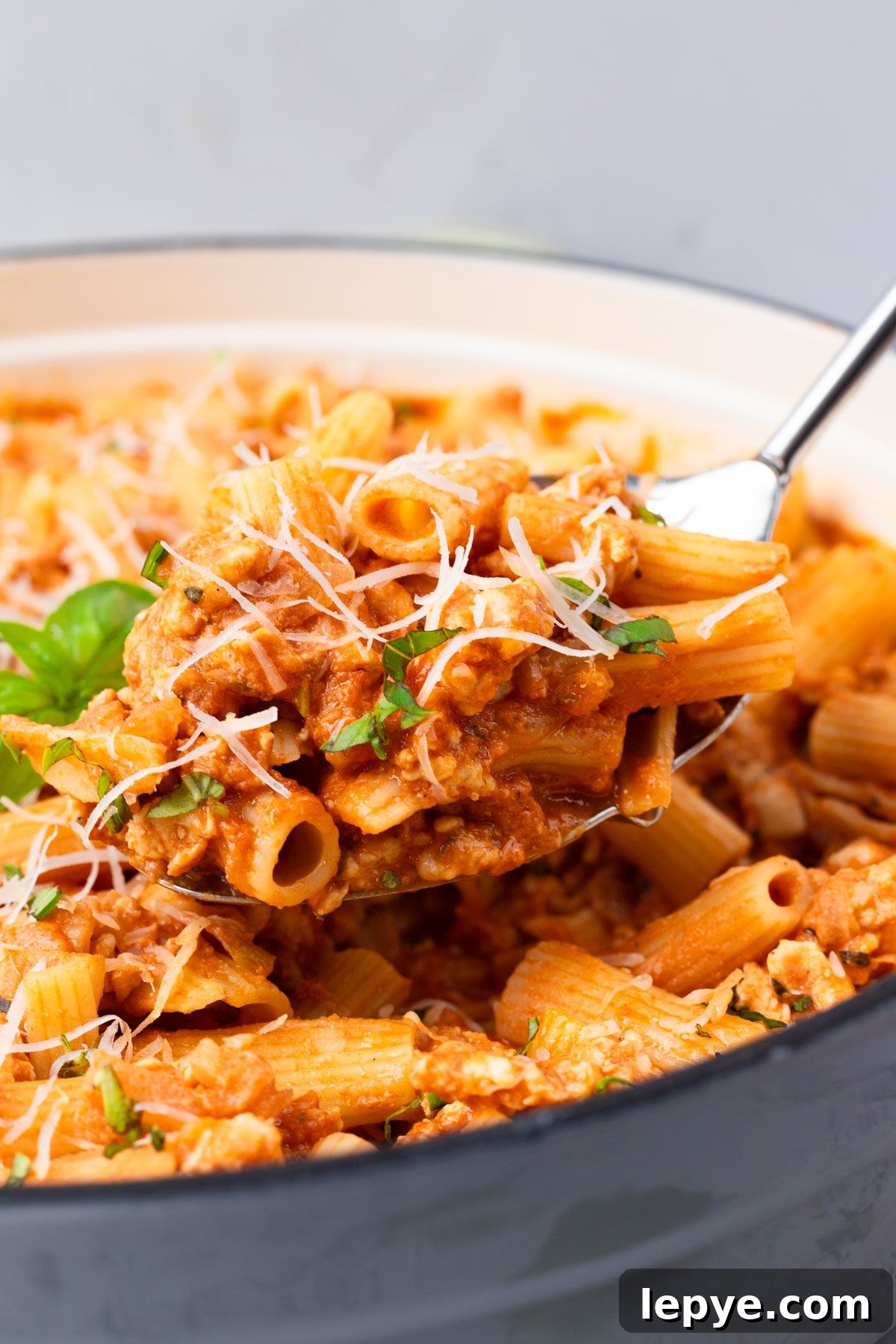 Cottage Cheese Pasta