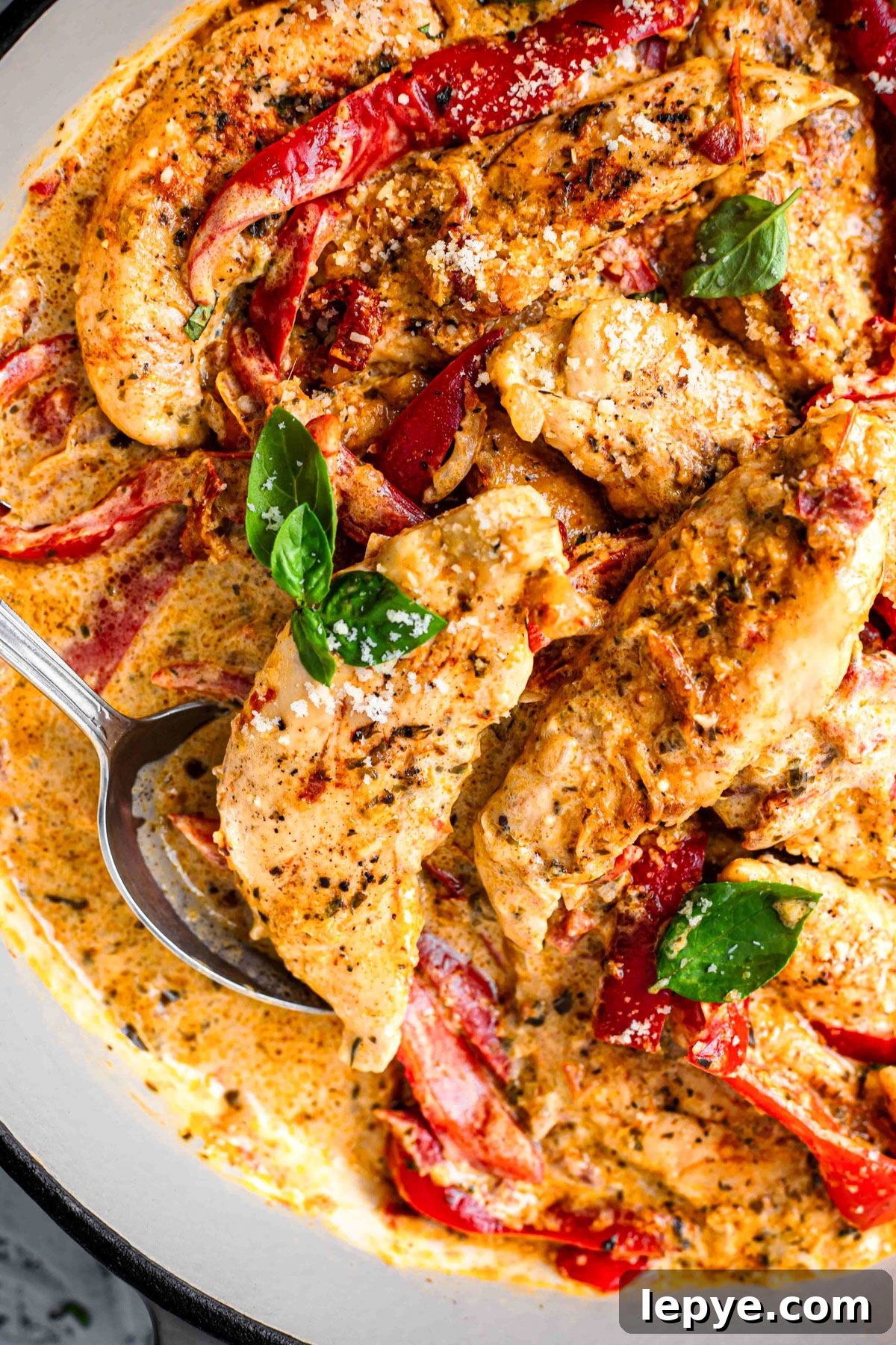 Creamy Pesto Chicken