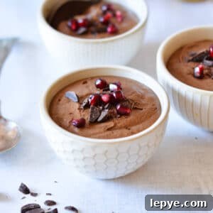 Decadent Chocolate Mousse Recipe for Silky, No-Bake Perfection 22 bowls of chocolate mousse