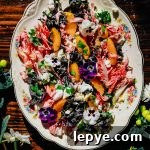 Garden Pansy Salad | Well and Full | Seasonal Spring Recipe | #vegetarian #recipe #salad
