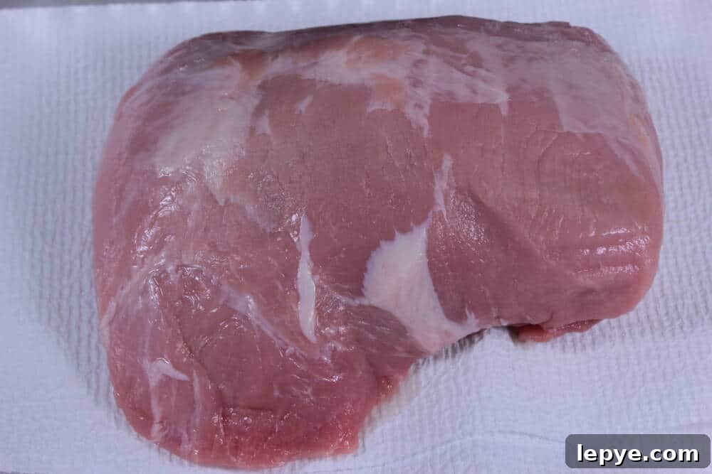 Smoked Teriyaki Pork Sirloin: Juicy BBQ Recipe for the Smoker 2 Pork sirloin rinsed