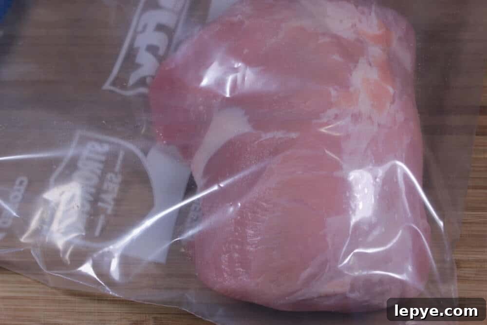 Smoked Teriyaki Pork Sirloin: Juicy BBQ Recipe for the Smoker 3 Roast in zip bag