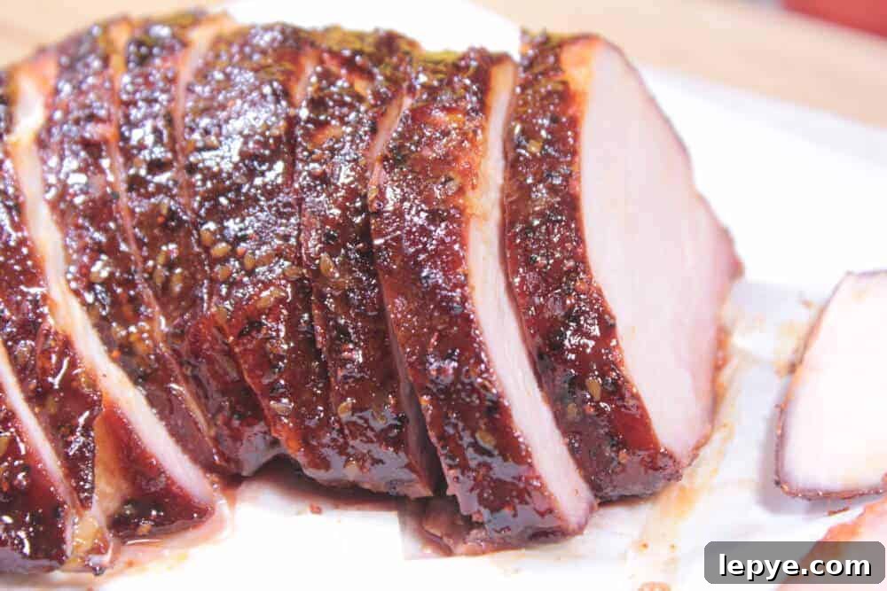 Smoked Teriyaki Pork Sirloin: Juicy BBQ Recipe for the Smoker 9 Sliced smoked pork