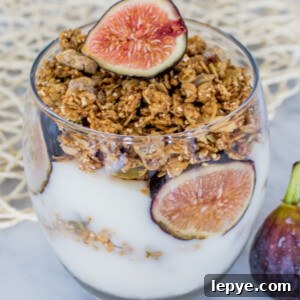 Fig Parfait Recipe: Layered Fig Yogurt Dessert for Summer 4 Fig Granola Parfait