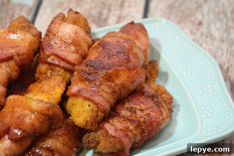 Sweet and Spicy Bacon-Wrapped Chicken Strips Recipe 3 How to make Bacon Wrapped Chicken Strips for the Big Game