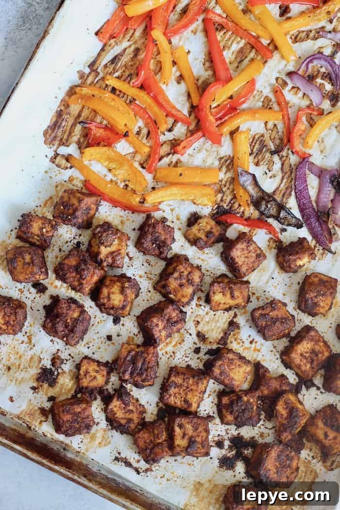 Zesty Tofu Tacos with Peach and Cabbage Slaw 4 Change the tofu game with these delicious Zesty Sheet Pan Tofu Tacos with Peach Kale Slaw! A fresh, flavorful, wholesome meal the entire family will devour. Vegan + gluten-free.