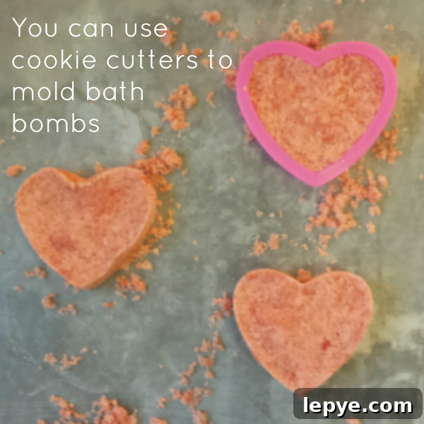 bath bomb cookie cutters