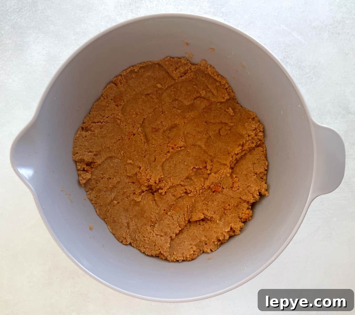 gingerbread cake pop mixture.