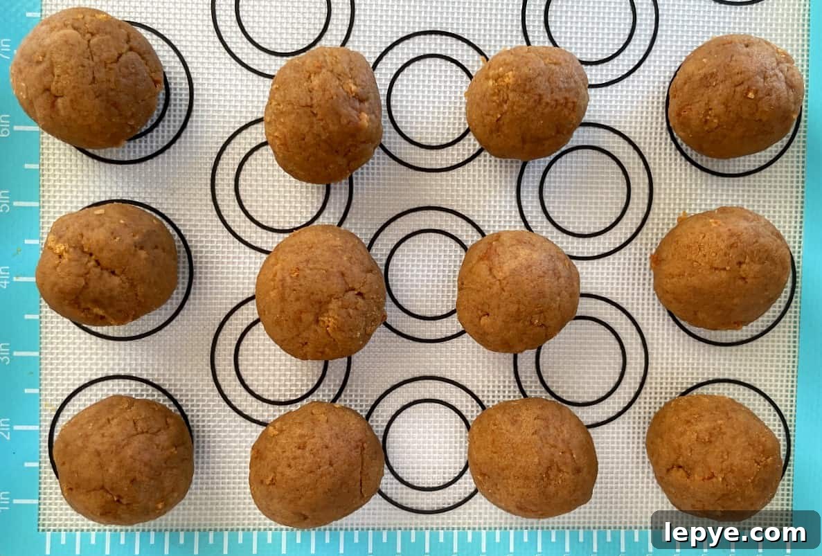 gingerbread cake balls.