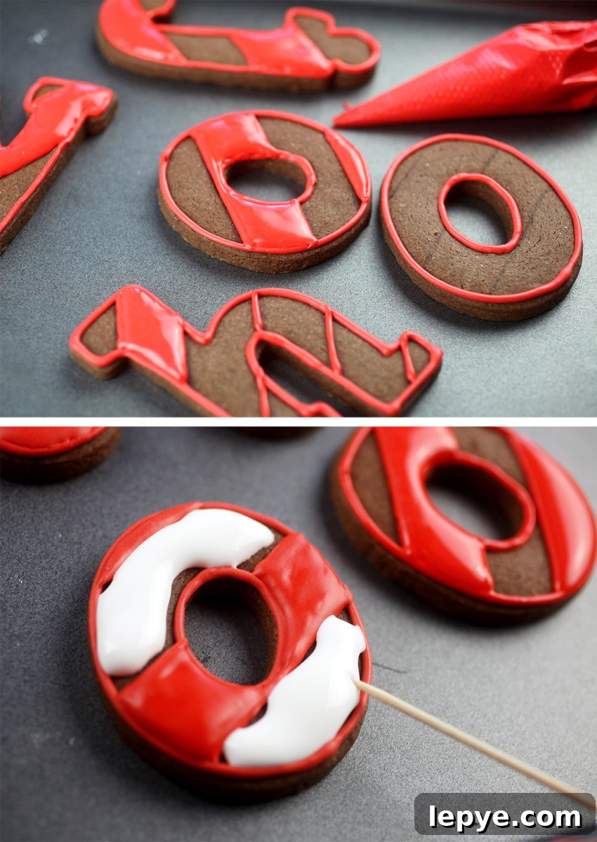 Christmas Letter Cookies: 4 Festive Ways to Decorate and Gift 12 Making Candy Cane Cookies