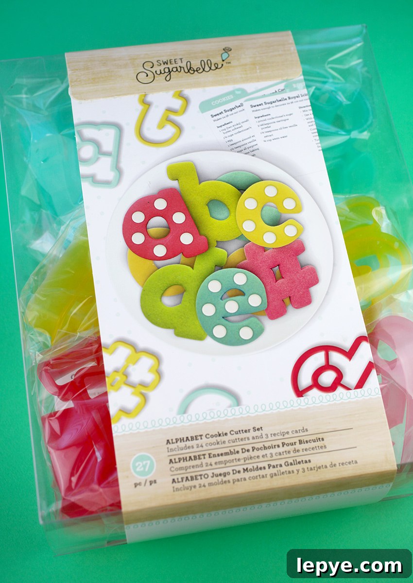 Christmas Letter Cookies: 4 Festive Ways to Decorate and Gift 3 Sweet Sugarbelle Cookie Cutters