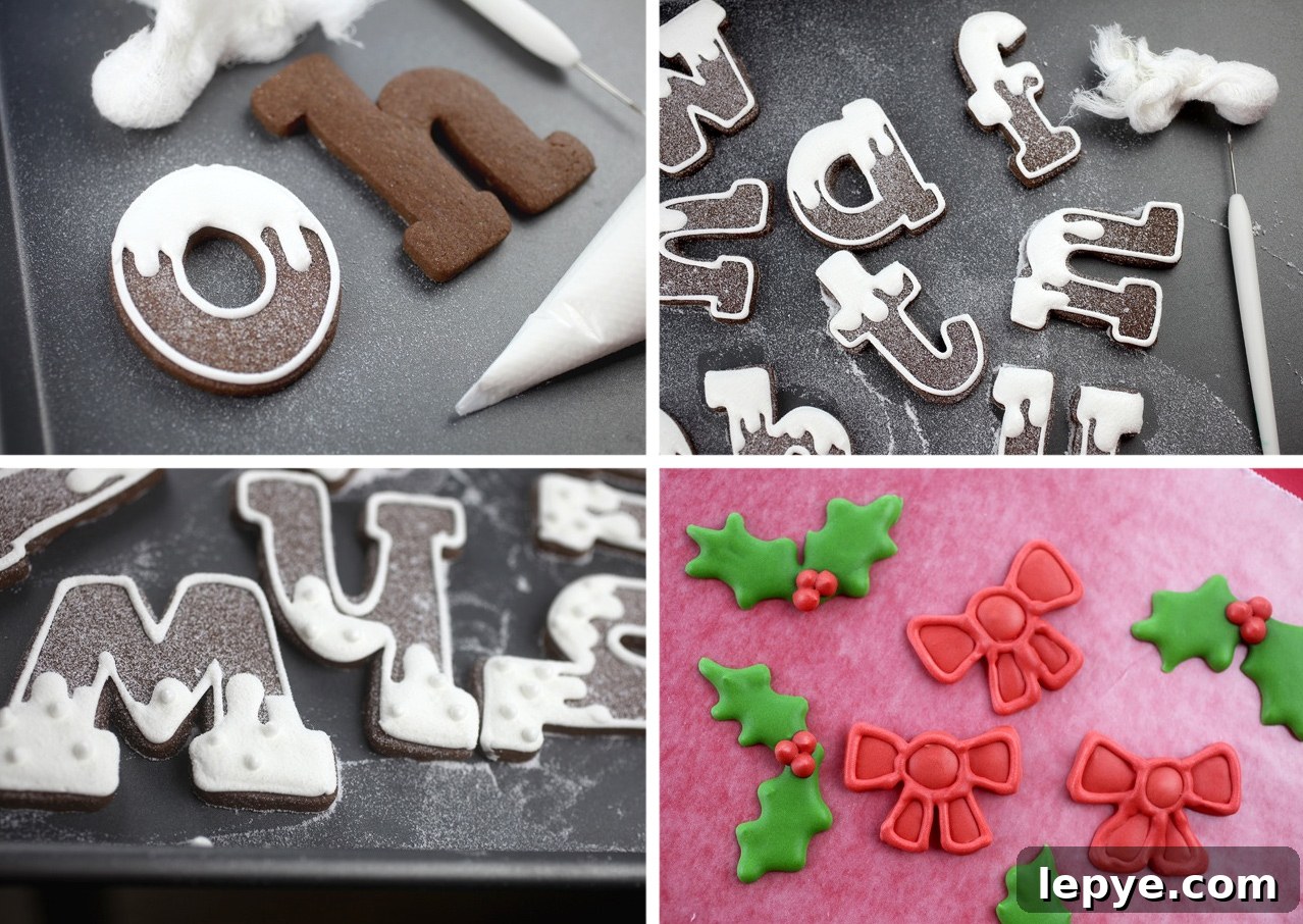 Christmas Letter Cookies: 4 Festive Ways to Decorate and Gift 7 Oh What Fun It Is