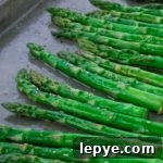 Oven Roasted Asparagus | Savorwithjennifer.com