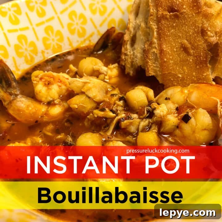 Instant Pot Bouillabaisse Recipe: Quick French Fish Stew 22 Instant Pot Bouillabaisse (Fish Stew)