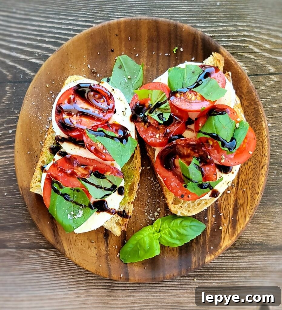 March Meal Plan: Week 4 Menu Ideas & Grocery List (2024) 7 Caprese close-up