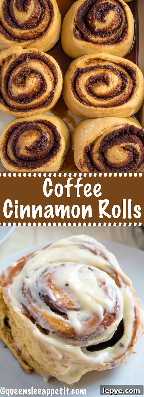 Cinnamon Rolls with Coffee Glaze: Irresistible Morning Treat 11 These Coffee Cinnamon Rolls will satisfy all your coffee cravings! They're super soft, fluffy, gooey and full of coffee flavour.
