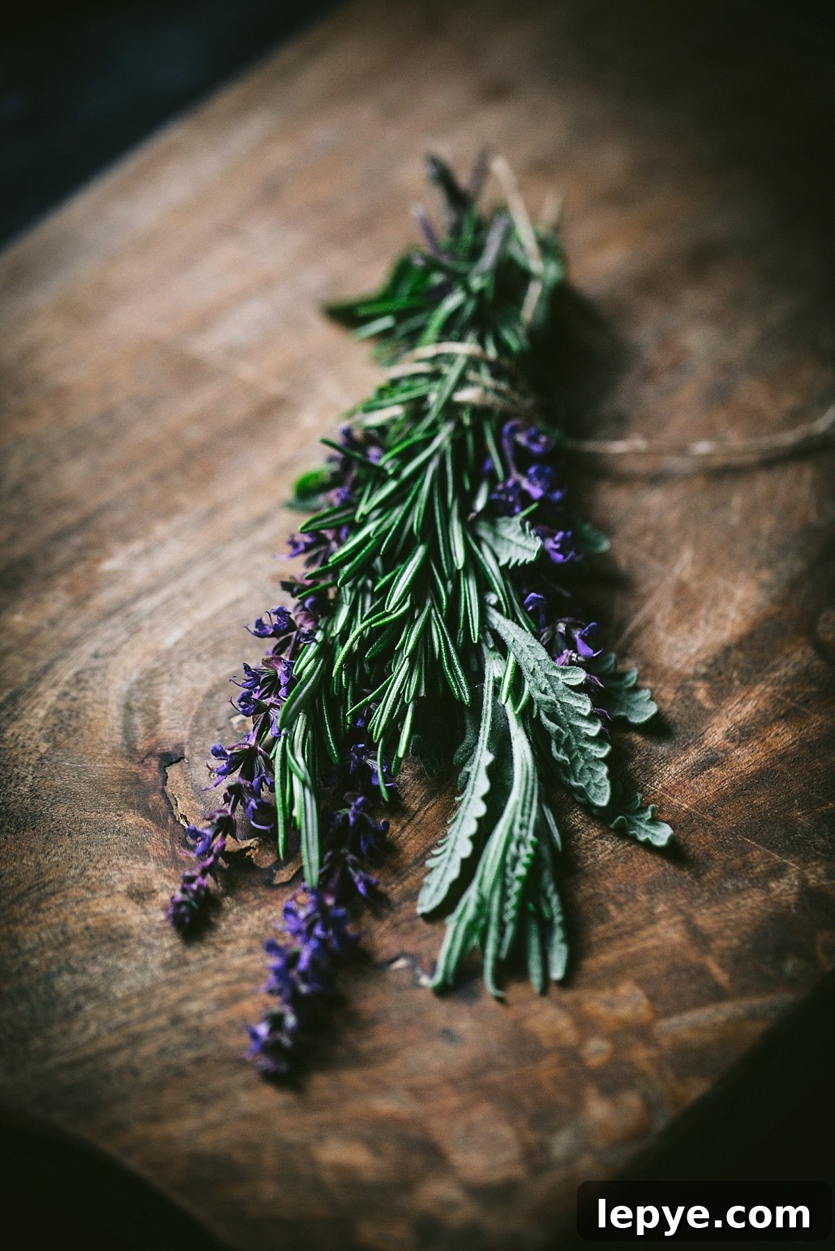 combination of herbs for including in guinness gravy and garnishing