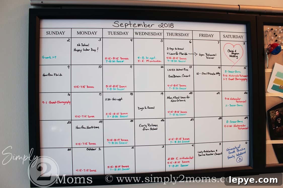 Create a Family Command Center for an Organized Home 6 img 2677 5