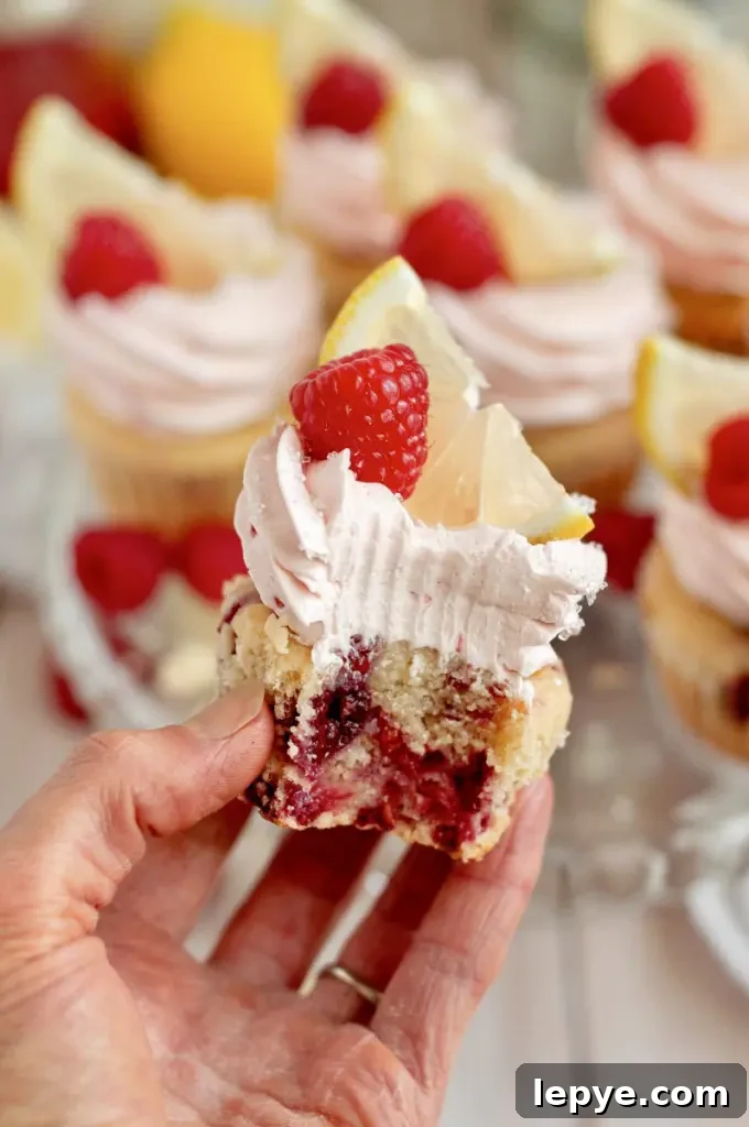Lemon Raspberry Cupcakes with Gluten-Free & Dairy-Free Option 6 img 27531 5