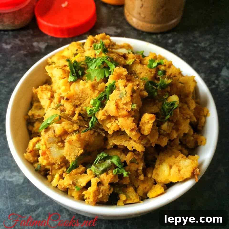 Hot Cumin Spiced Potato Filling from Samosas - Recipe by FatimaCooks.net