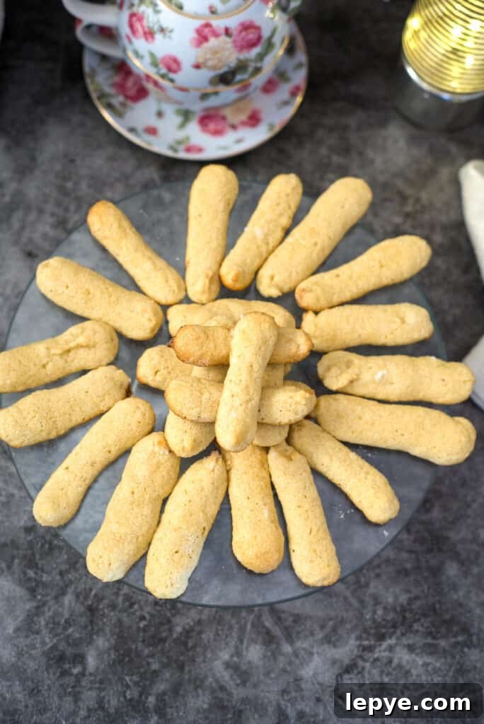 Keto Ladyfingers Recipe: Low-Carb Savoiardi for Desserts 2 keto lady fingers