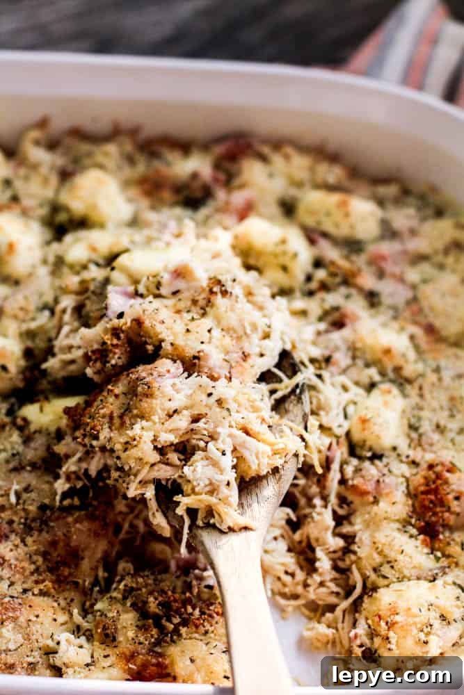 Keto Chicken Cordon Bleu Casserole Recipe