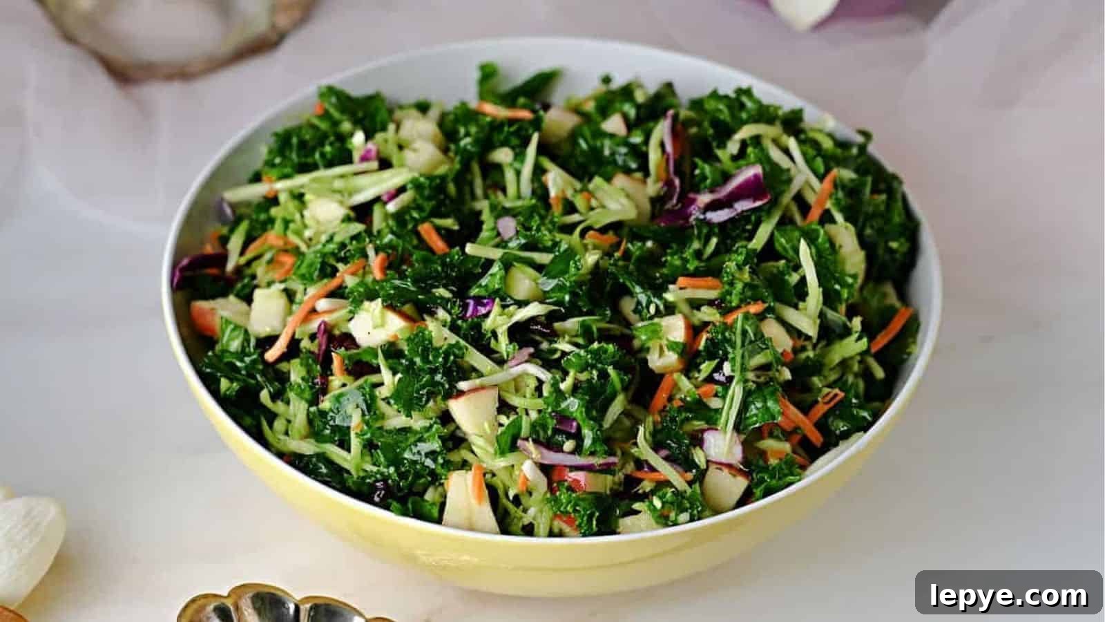 16 Festive Winter Salads Featuring Cranberry Flavors for Every Celebration 2 Broccoli Kale Salad With Cranberries