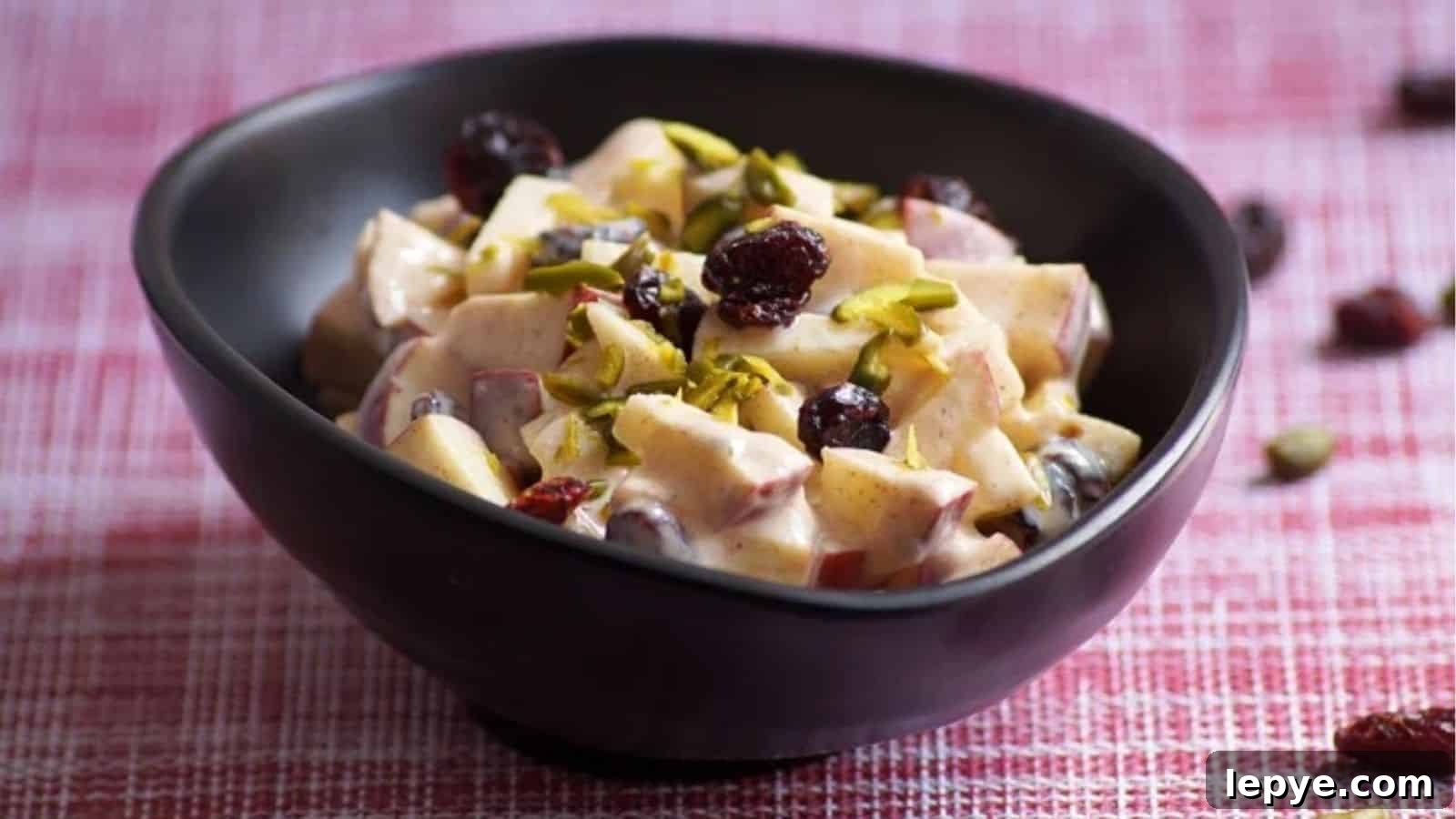 16 Festive Winter Salads Featuring Cranberry Flavors for Every Celebration 13 Easy Apple Yogurt Salad