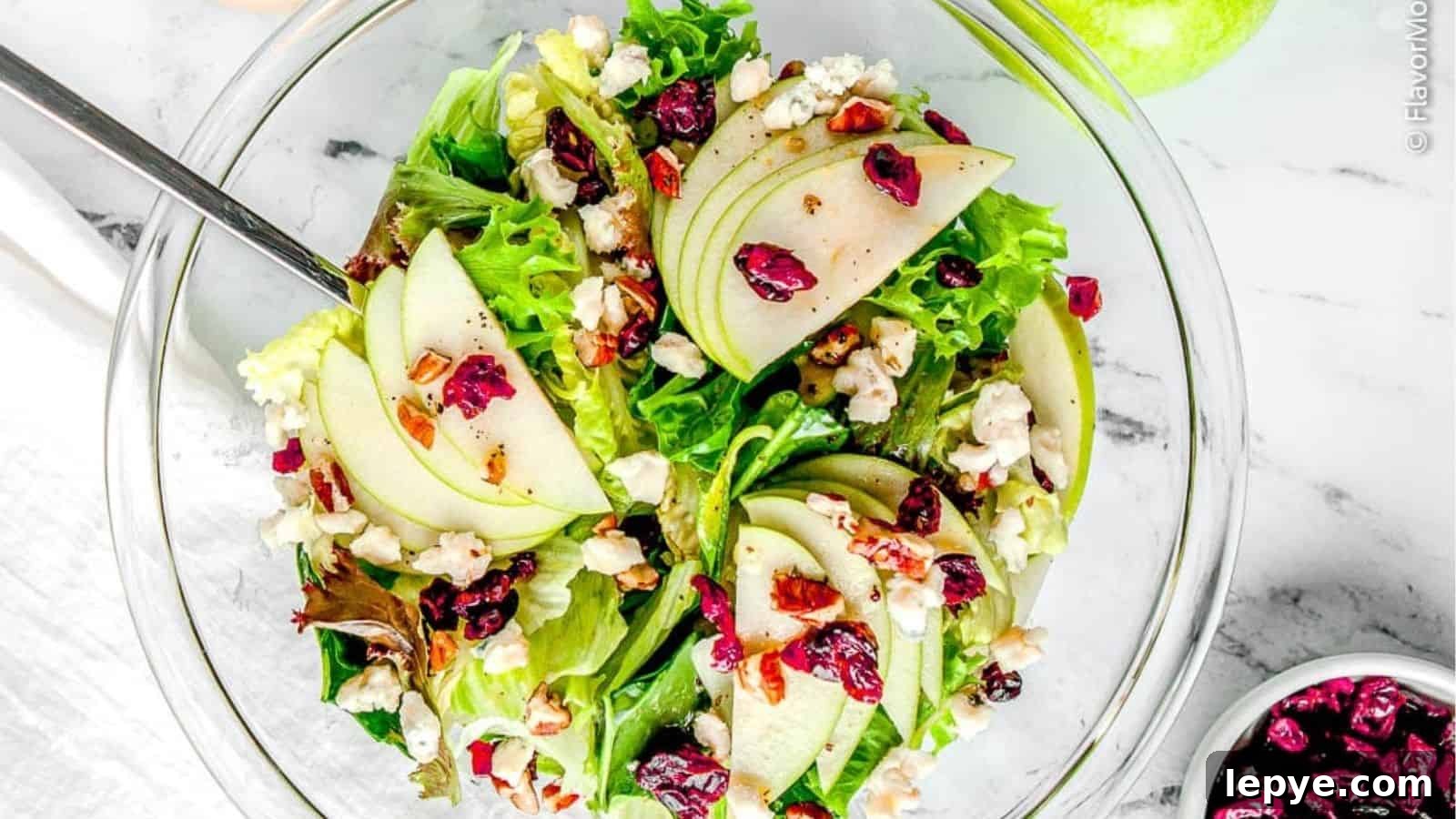 16 Festive Winter Salads Featuring Cranberry Flavors for Every Celebration 8 Apple Walnut Cranberry Salad