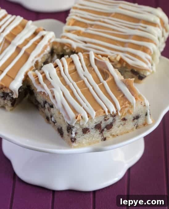 White Chocolate Peanut Butter Shortbread Cookie Bars 2 Magic Cookie Bars