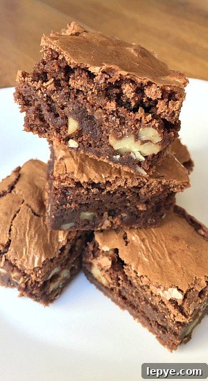 brownies on plate